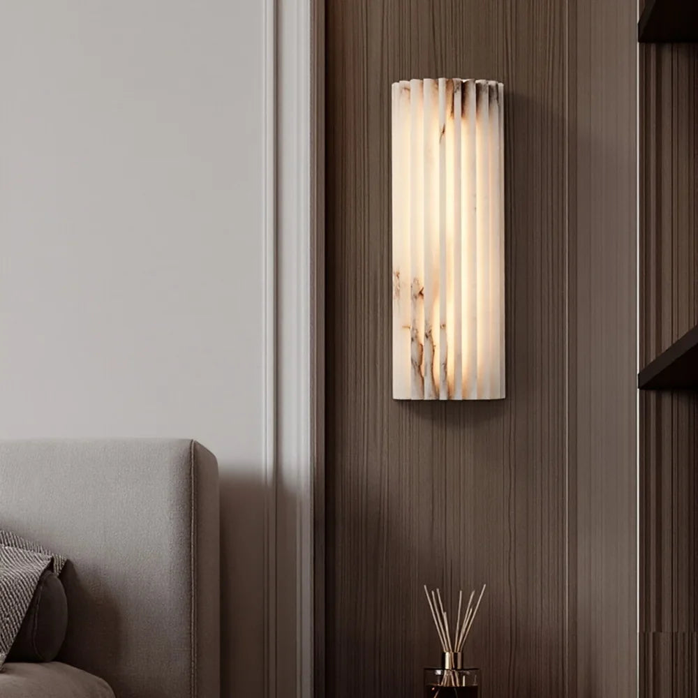 Demeter | Minimalist Marble Bedside Wall Lamp