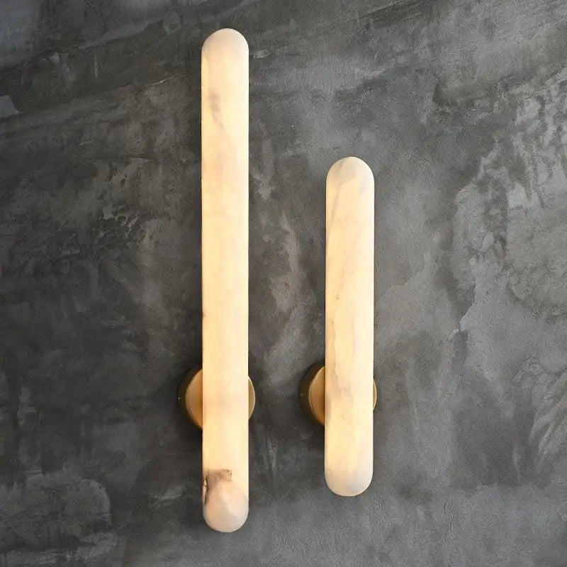 Kalliope Alabaster & Copper Wall Sconce