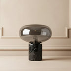 Nyx | Marble & Glass Mushroom Table Lamp