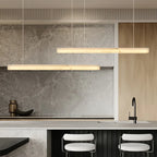 Priscilla |  Alabaster Linear Chandelier