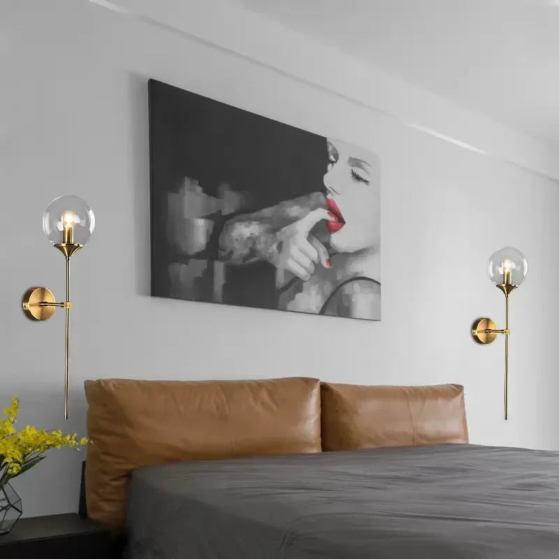 Pomona Glass Ball Sconce �� product view 6
