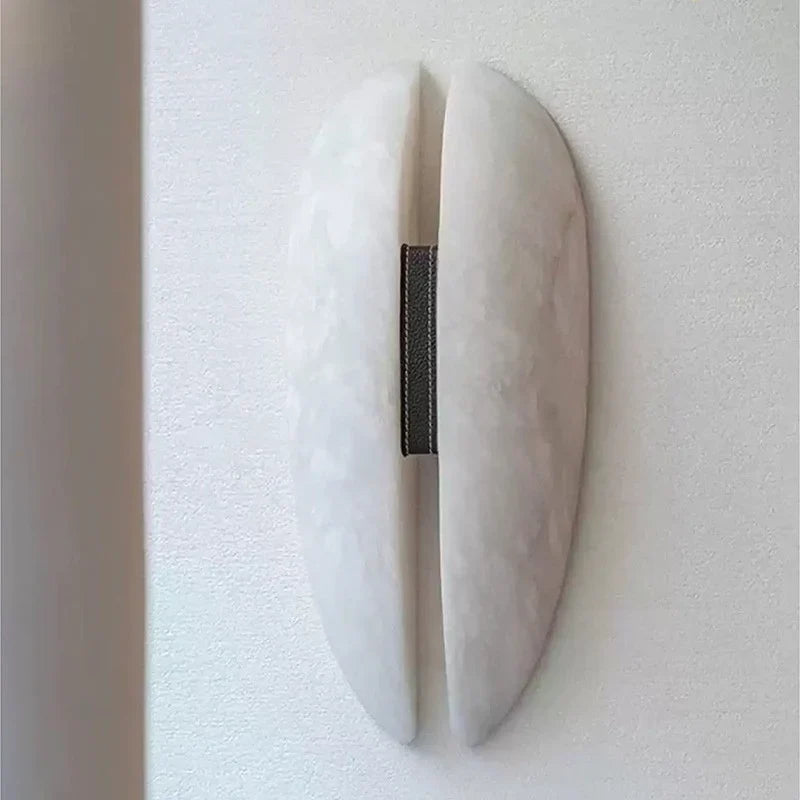Fiorella | Brass and Marble Designer Sconce