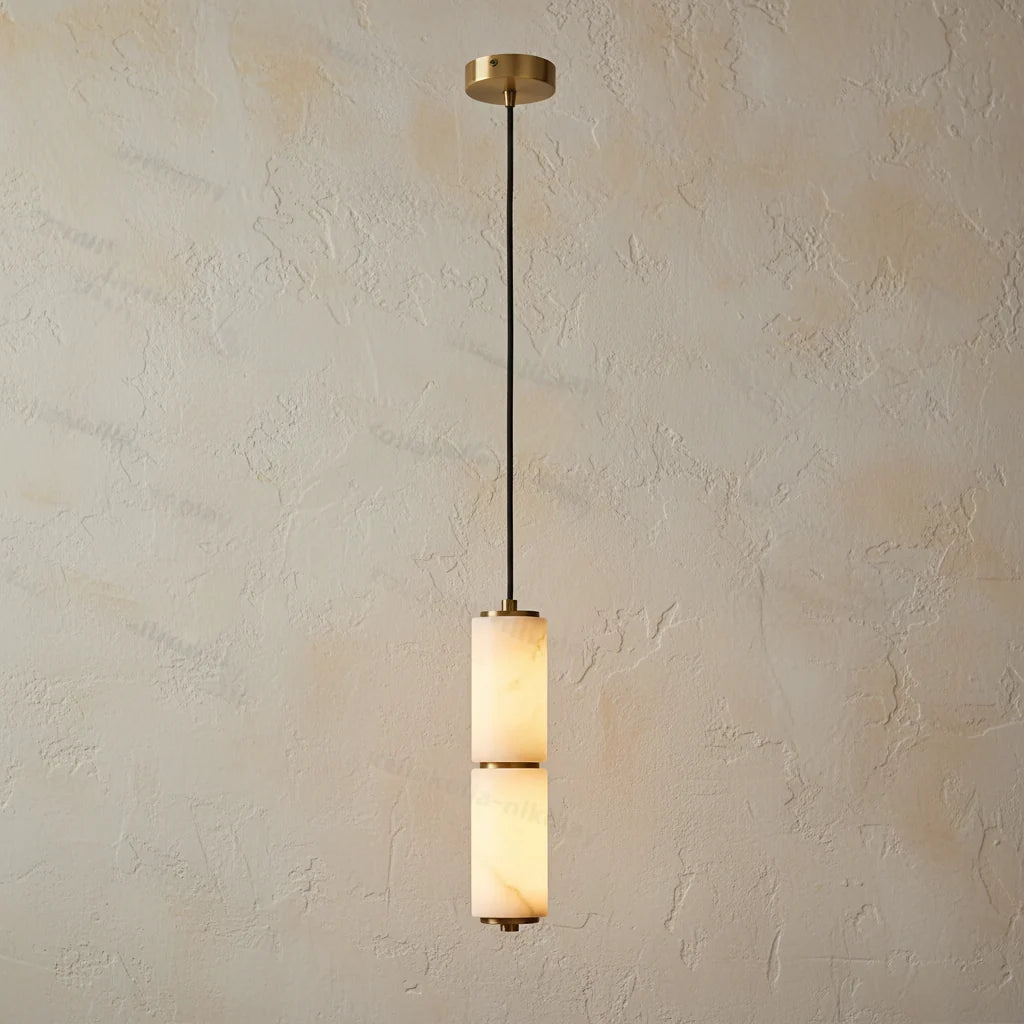 Élise | Linear Alabaster LED Chandelier