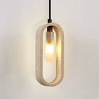 Marisol | Travertine Pendant Light for Dining & Bedside