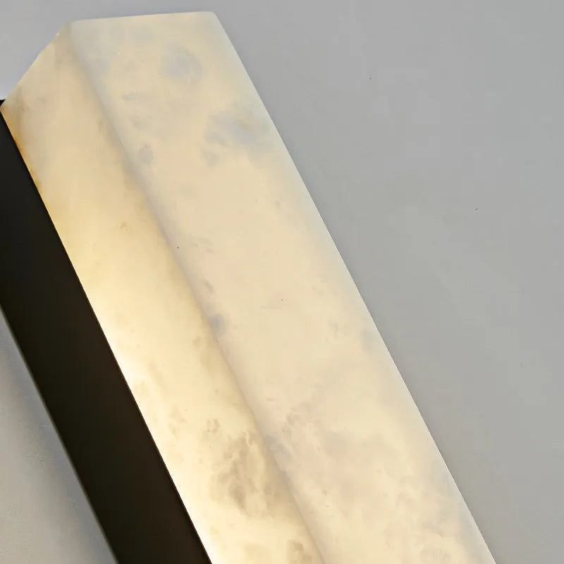 Hephaestus | Alabaster & Copper Linear Wall Lamp