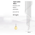 Vasco | Marble Staircase Chandelier