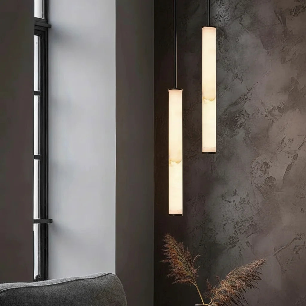 Colette | Spanish Alabaster Mini Pendant Light