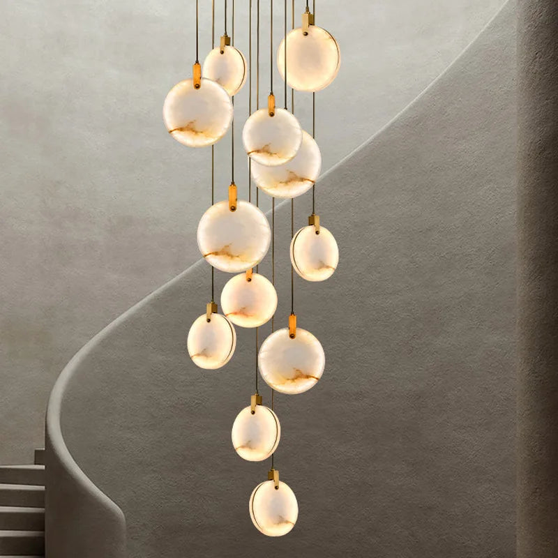 Bernardo | Marble Cascade Chandelier