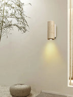 Tierra | Wabi-Sabi Travertine Wall Sconce