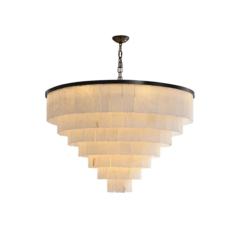 Skadi | Tiered Alabaster Chandelier