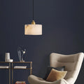 Eirene Alabaster & Copper Pendant Light