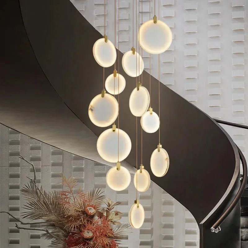 Bernardo | Marble Cascade Chandelier