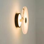 Céleste | Round Spanish Alabaster Wall Lamp