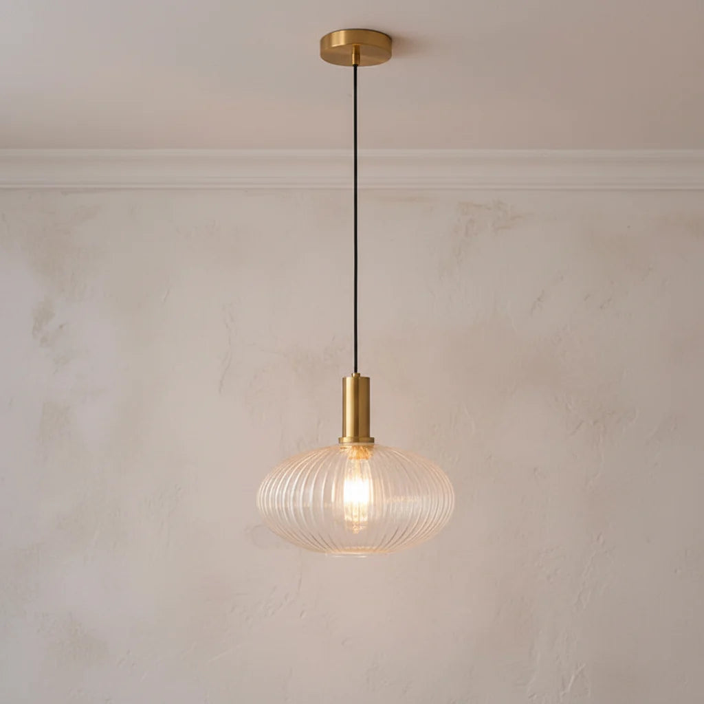 Lucerna Vintage Glass Pendant Light �� product view 4