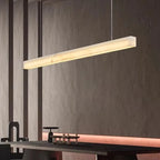 Priscilla |  Alabaster Linear Chandelier
