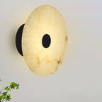 Céleste | Round Spanish Alabaster Wall Lamp