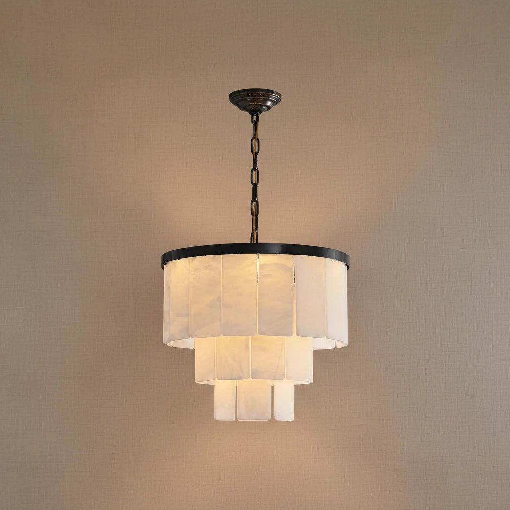 Skadi | Tiered Alabaster Chandelier