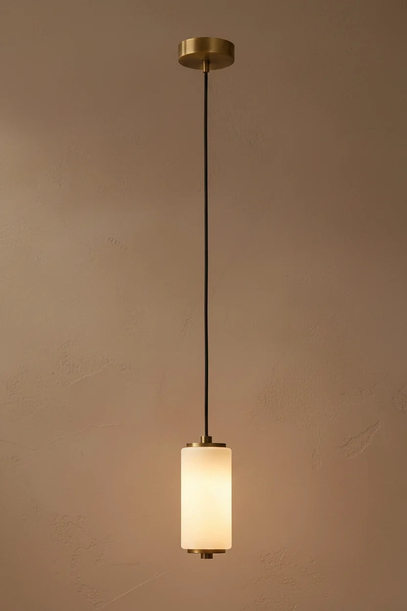 Élise | Linear Alabaster LED Chandelier
