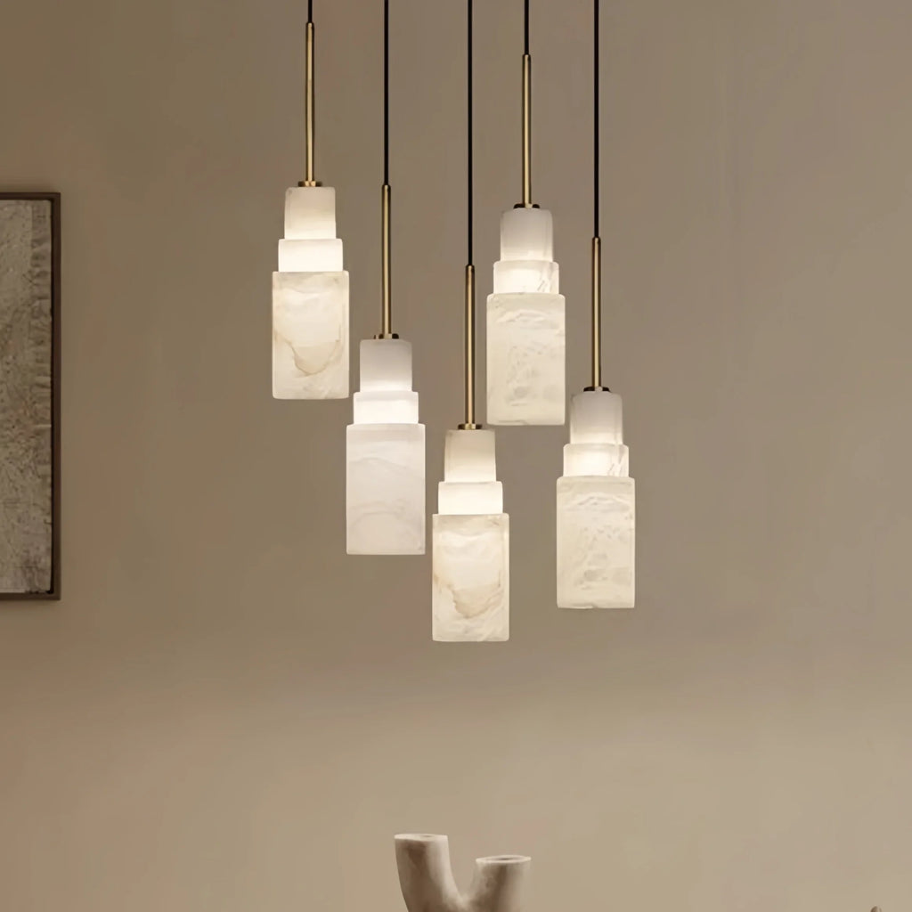 Elettra | Spanish Alabaster Pendant