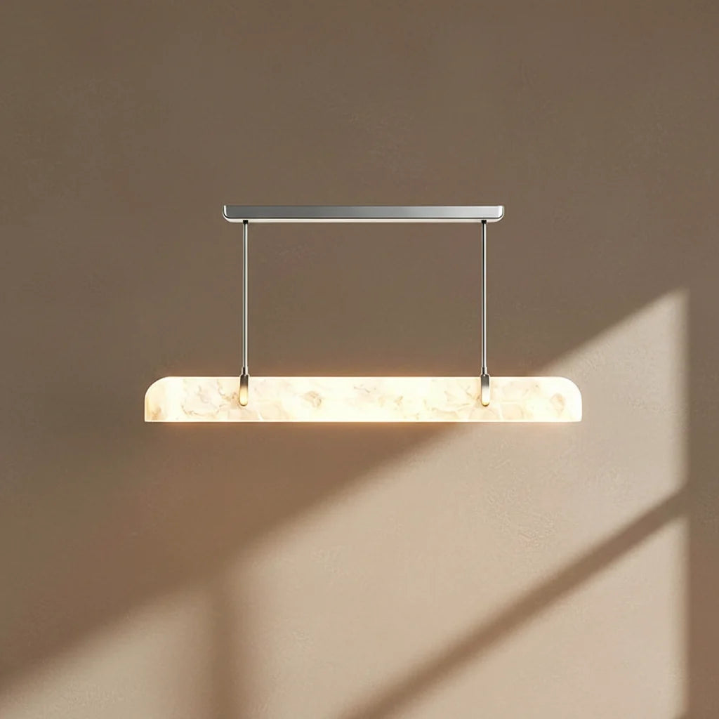 Doré | Long Alabaster Kitchen Island Pendant