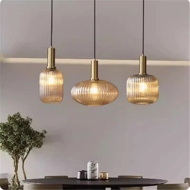 Lucerna Vintage Glass Pendant Light �� product view 6