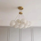 Bianca | Spherical  Alabaster Chandelier