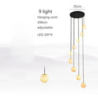 Vasco | Marble Staircase Chandelier