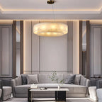 Cosima |  Alabaster and Brass Nordic Chandelier