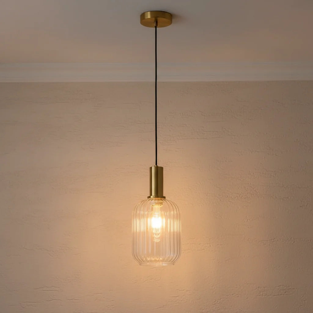Lucerna Vintage Glass Pendant Light �� product view 16