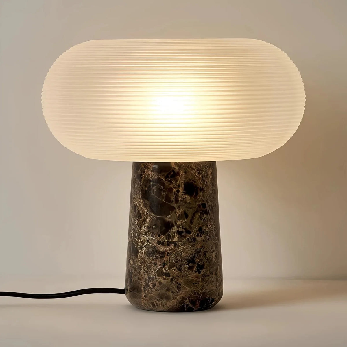 Anthea Marble & Glass Table Lamp