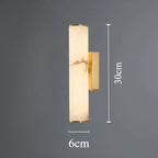 Colette Alabaster & Brass Wall Sconce