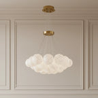 Bianca | Spherical  Alabaster Chandelier