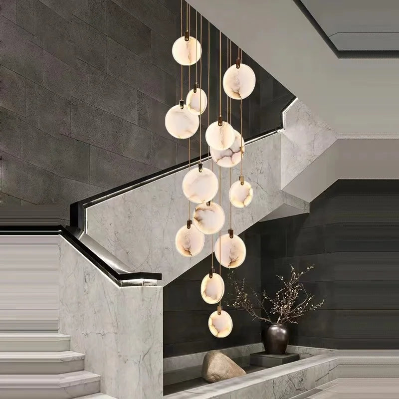 Bernardo | Marble Cascade Chandelier
