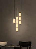 Élise | Linear Alabaster LED Chandelier