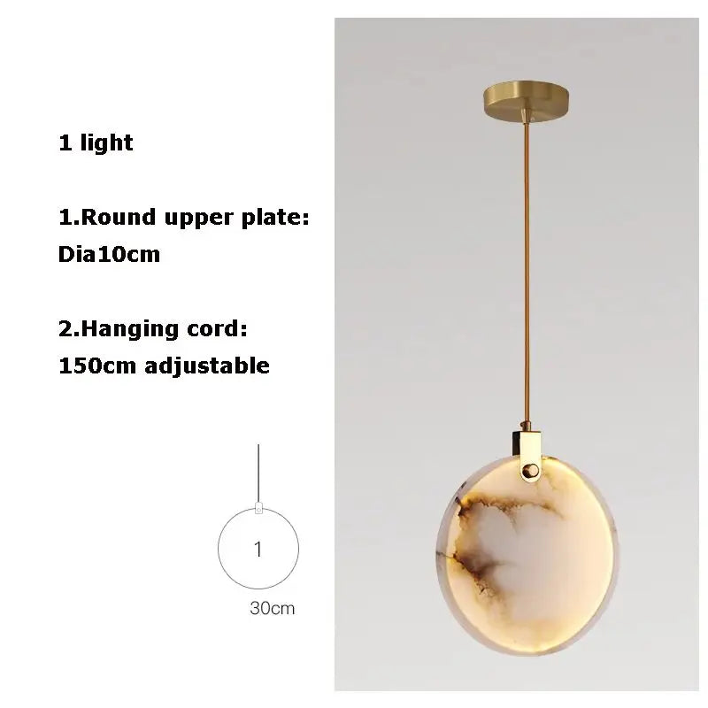 Bernardo | Marble Cascade Chandelier