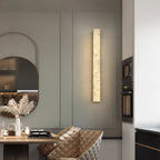 Hephaestus | Alabaster & Copper Linear Wall Lamp