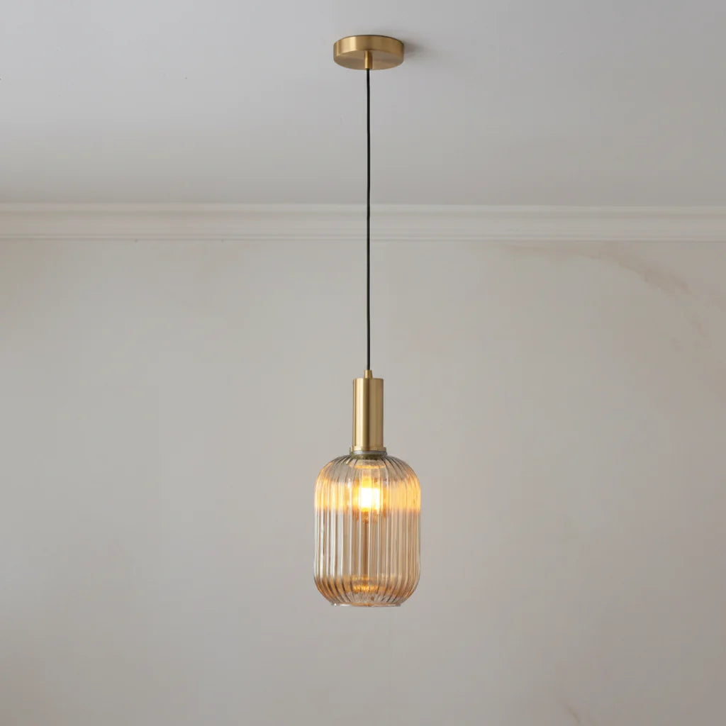 Lucerna Vintage Glass Pendant Light �� product view 14
