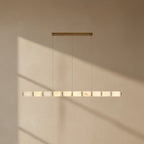 Élise | Linear Alabaster LED Chandelier