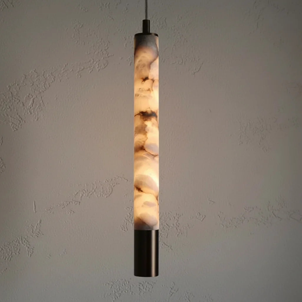 Serafina | Marble Pendant Light with Spotlight