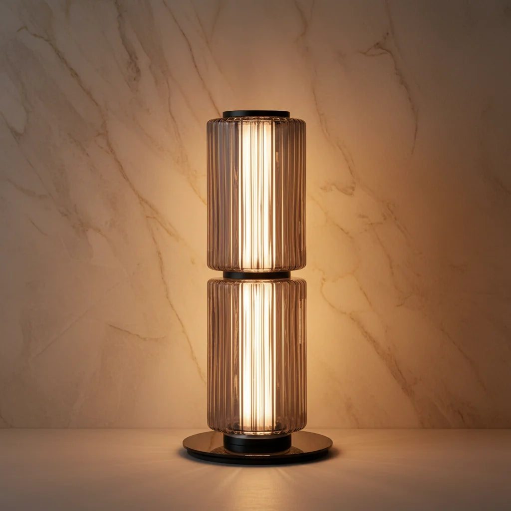 Domitia Glass Floor Lamp �� product view 7