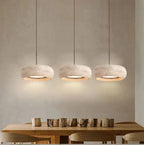 Faro | Travertine Stone Pendant Lamp