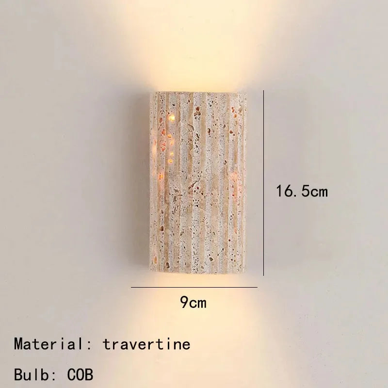 Afonso | Natural Stone Wall Sconce