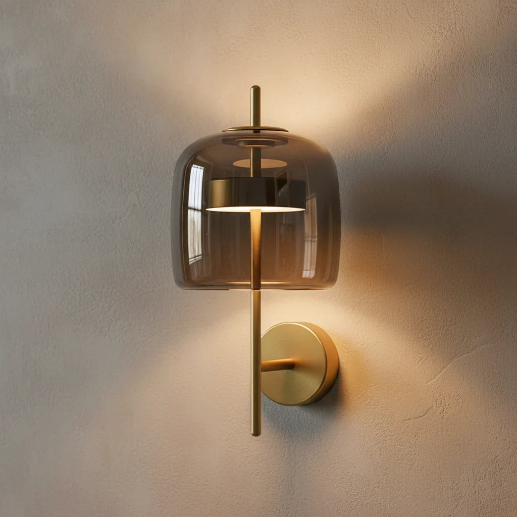Vesta Glass Wall Light �� product view 2