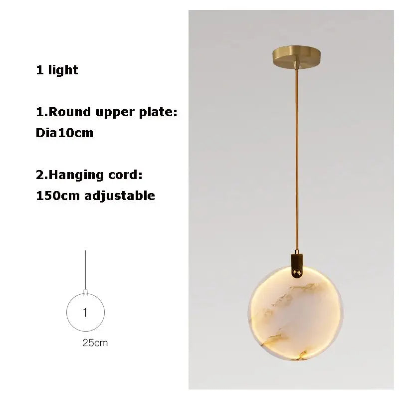 Bernardo | Marble Cascade Chandelier