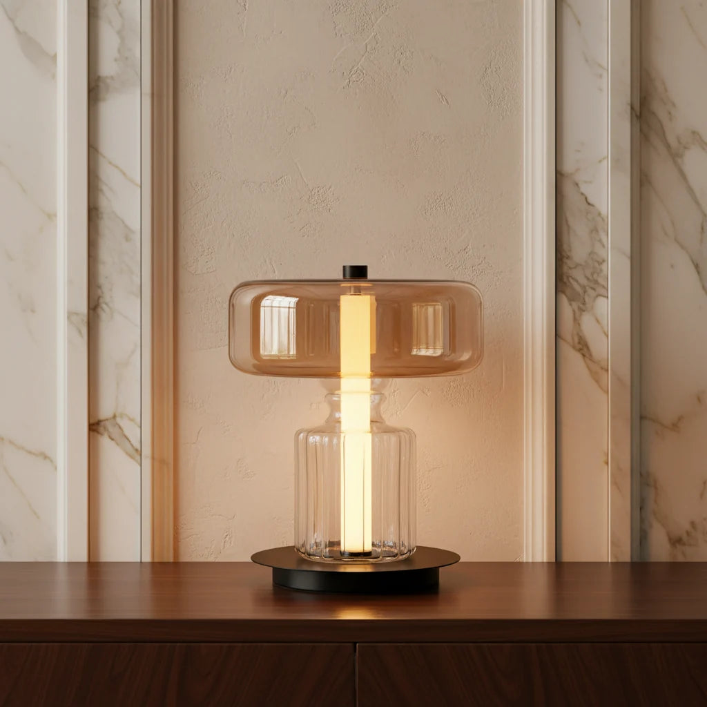 Paulina Glass Floor Lamp �� product view 3