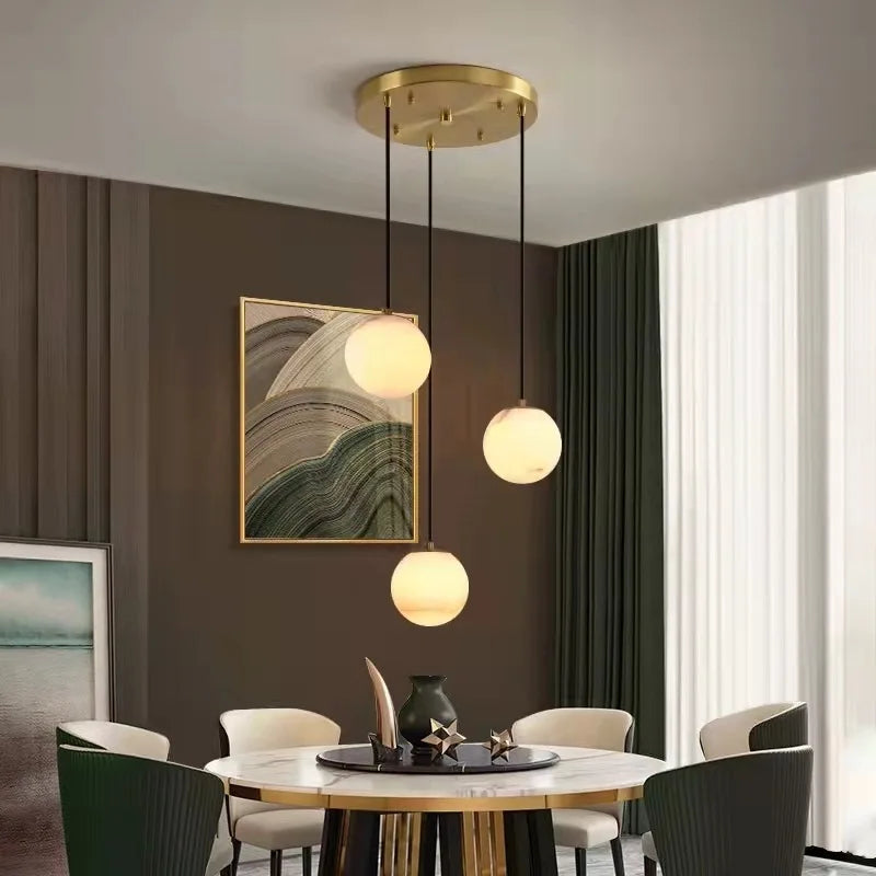 Vasco | Marble Staircase Chandelier