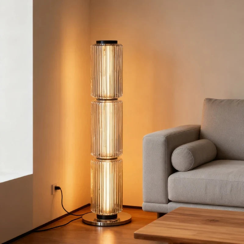 Domitia Glass Floor Lamp �� product view 5