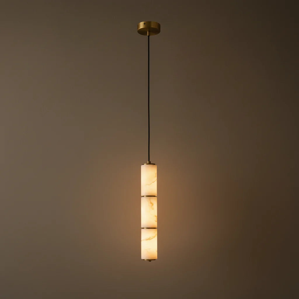 Élise | Linear Alabaster LED Chandelier