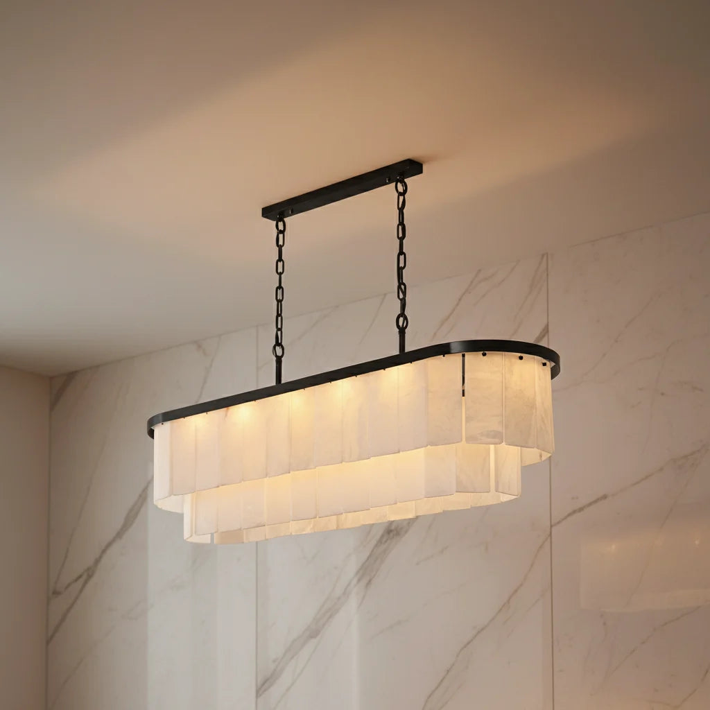 Skadi | Tiered Alabaster Chandelier