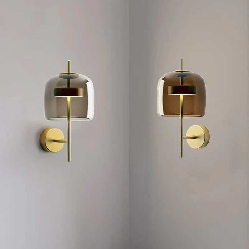 Vesta Glass Wall Light �� product view 3